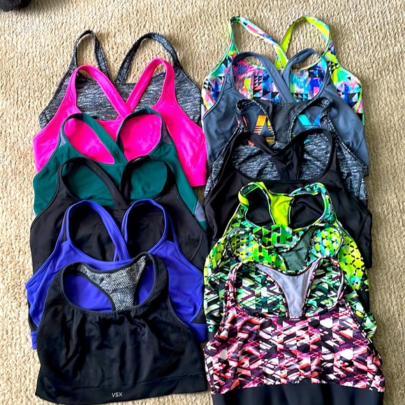 Victoria’s Secret Razorback Sports Bras - Picture 1 of 14